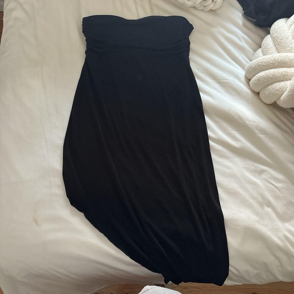 Urban Outfitters Elegant Black Midi Skirt